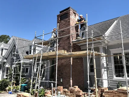 Chimney Rebuilding in Hebron, CT