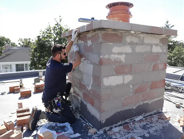 Advanced chimney repair process by Colchester Chimney Sweep in Colchester, CT