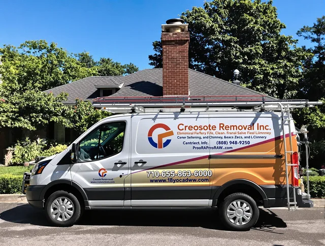 Colchester Chimney Sweep technician removing creosote safely in Colchester, CT